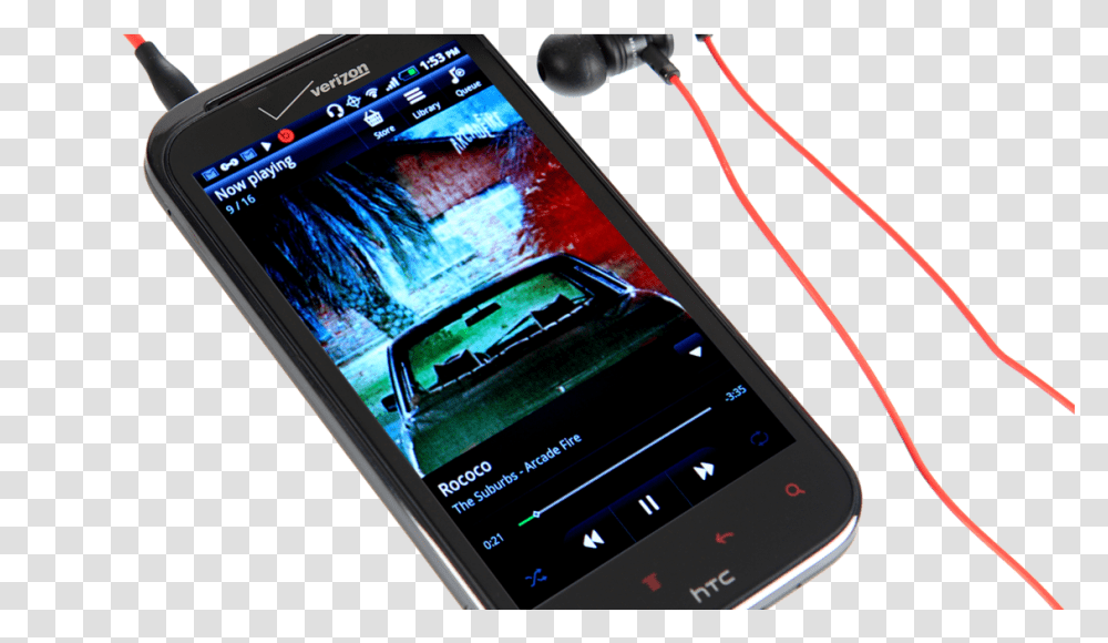 Madden Mobile Phone With Headphones, Electronics, Cell Phone, Computer, Iphone Transparent Png