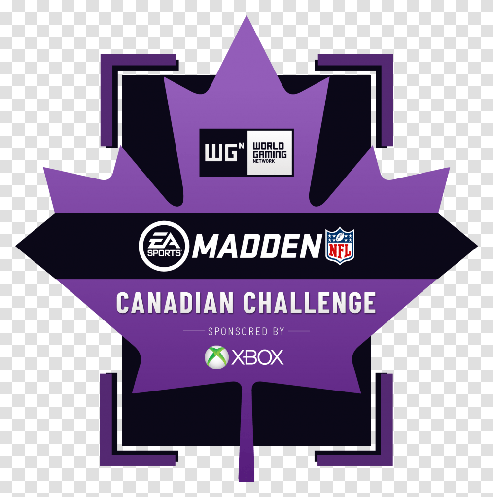 Madden Nfl 19 Canadian Challenge Sponsored By Xbox Graphic Design, Poster, Advertisement, Flyer, Paper Transparent Png