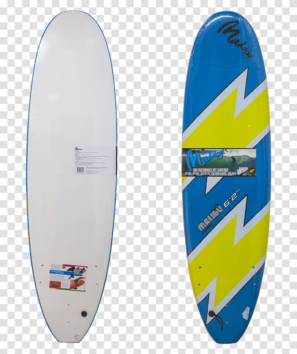 Maddog Malibu Surfboard, Sea, Outdoors, Water, Nature Transparent Png
