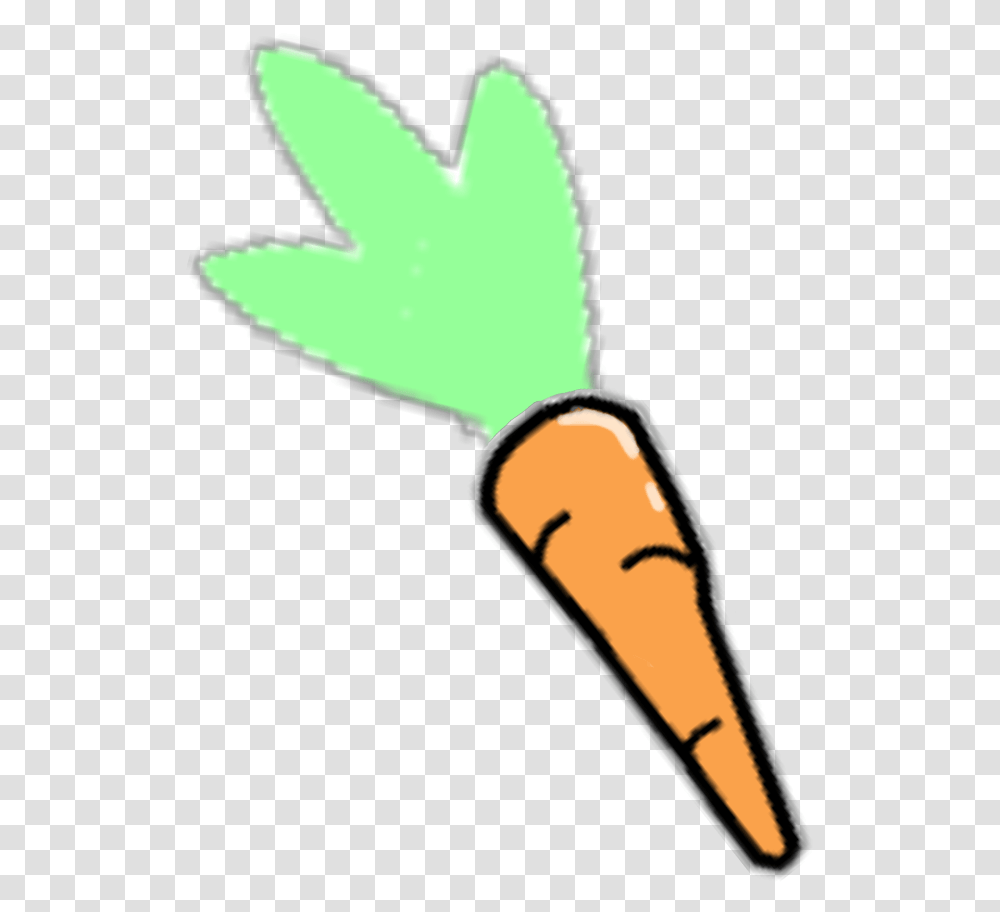 Made A Carrot Baby Carrot, Leaf, Plant, Scissors, Blade Transparent Png