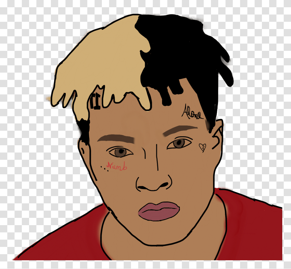 Made A Drawing, Face, Person, Human, Head Transparent Png