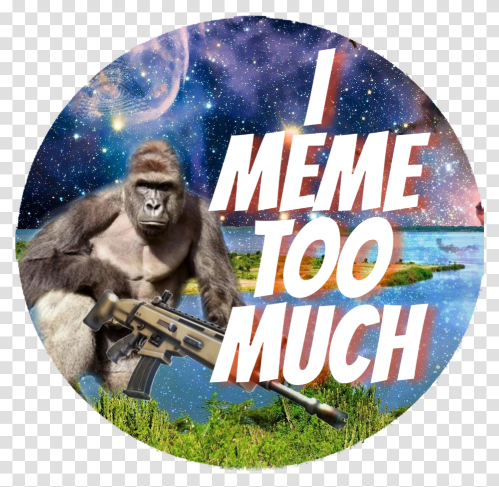 Made A Harambe Version Because I'm Bored Transparent Png