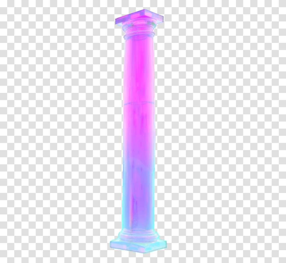 Made By Counterpoint Magazine Seapunk Vaporwave Column, Cylinder, Team Sport, Lamp, Bomb Transparent Png