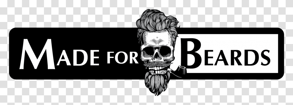 Made For Beards Skull, Person, Skin, Pirate, Sunglasses Transparent Png