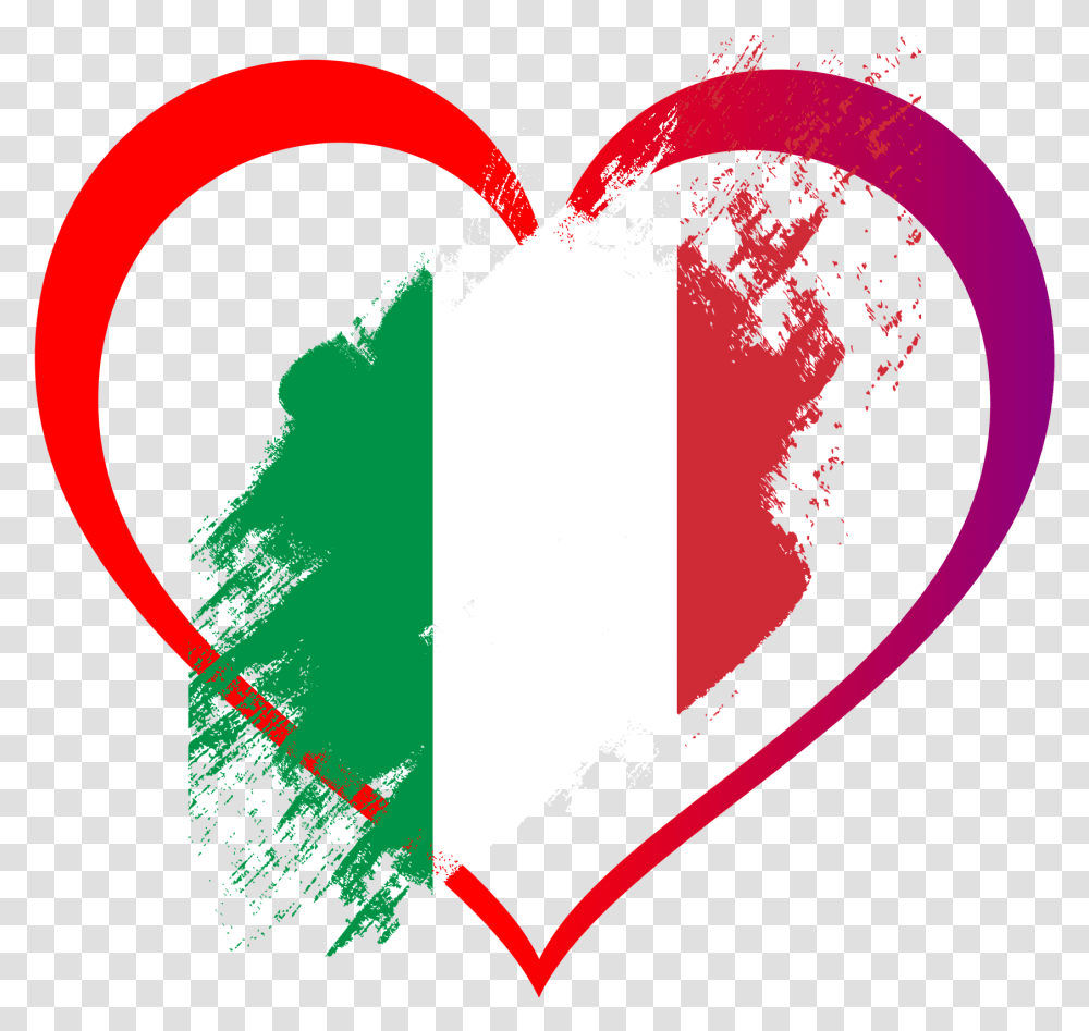 Made In Italy File Spain Flag Heart, Symbol, Graphics, Text, Logo Transparent Png