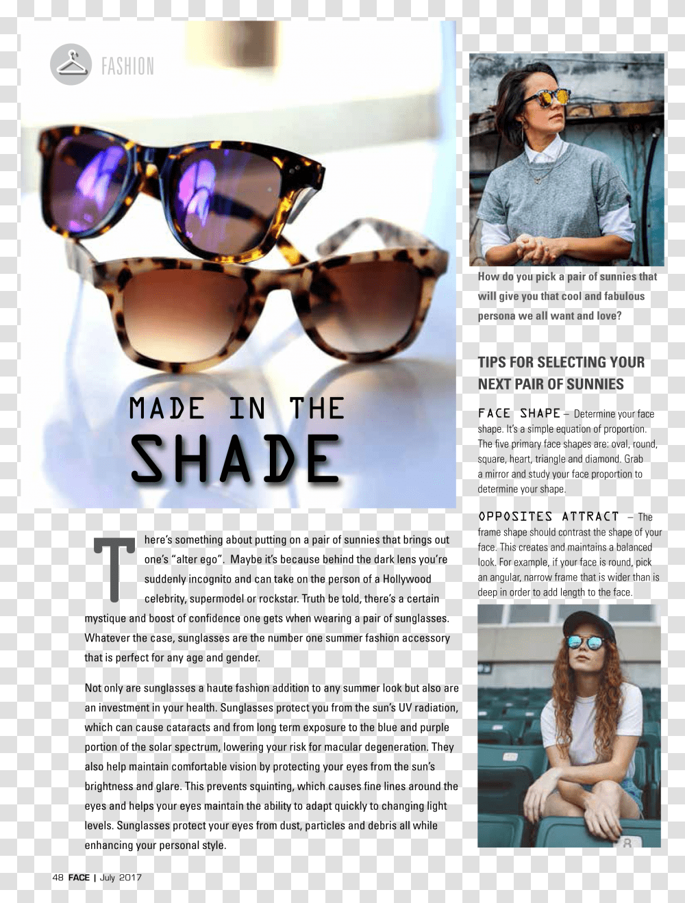 Made In The Shade Flyer, Sunglasses, Accessories, Person, Goggles Transparent Png