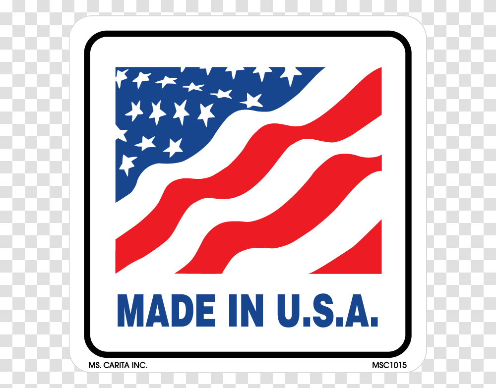 Made In The U Made In Usa, Label, Sign Transparent Png