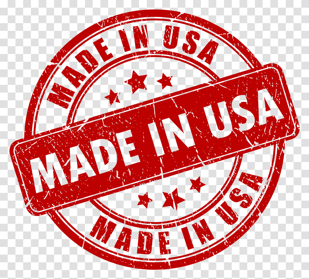 Made In The Usa Emblem, Logo, Trademark, Badge Transparent Png