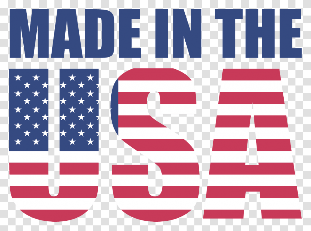 Made In The Usa, Flag, American Flag Transparent Png