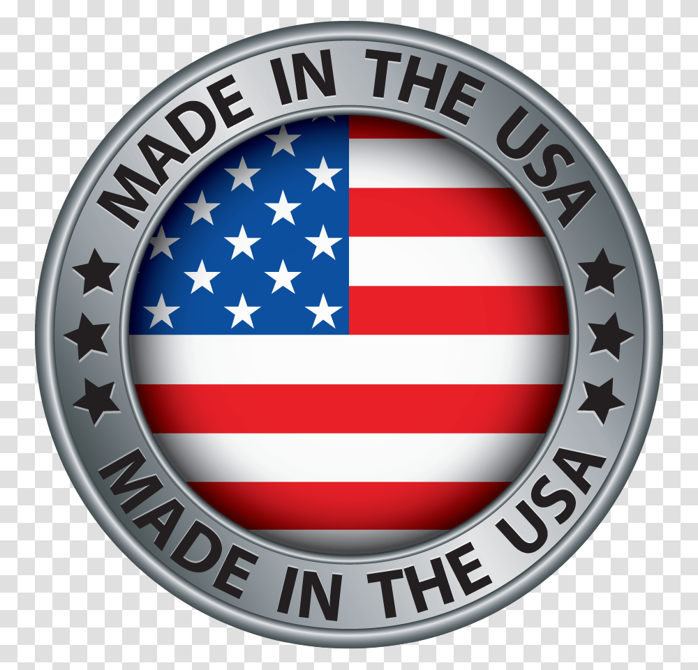 Made In The Usa, Logo, Trademark, Flag Transparent Png