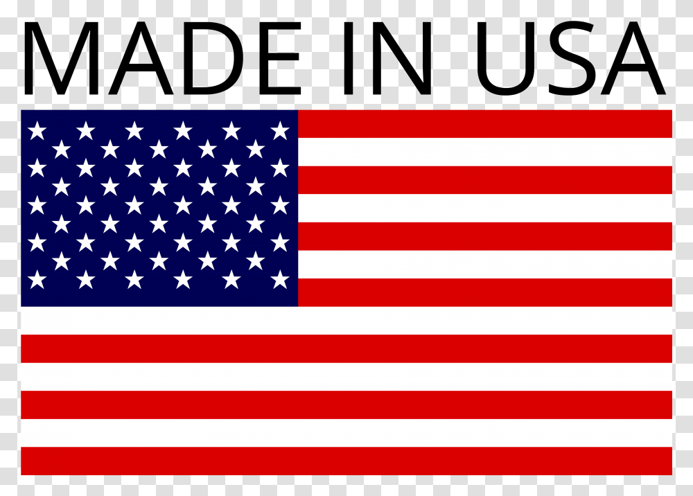 Made In U Made In Usa, Flag, American Flag Transparent Png