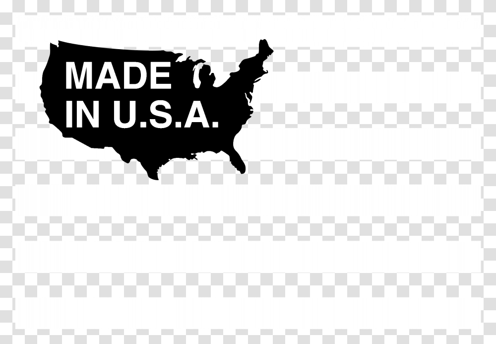 Made In Usa Logo Black And White, Gun, Weapon, Word Transparent Png