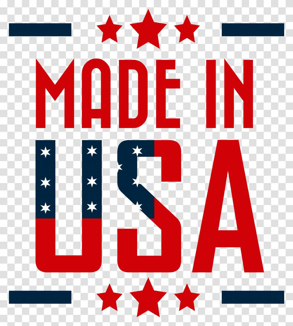 Made In Usa, Number, Word Transparent Png