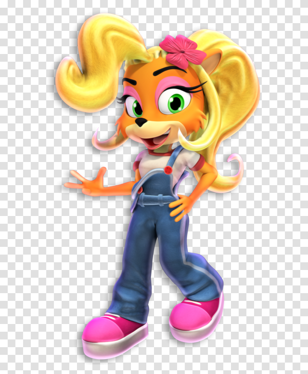 Made My Own Coco Bandicoot Model As Referenced From Crash Bandicoot N Sane Trilogy Coco, Person, Human, Figurine, Toy Transparent Png