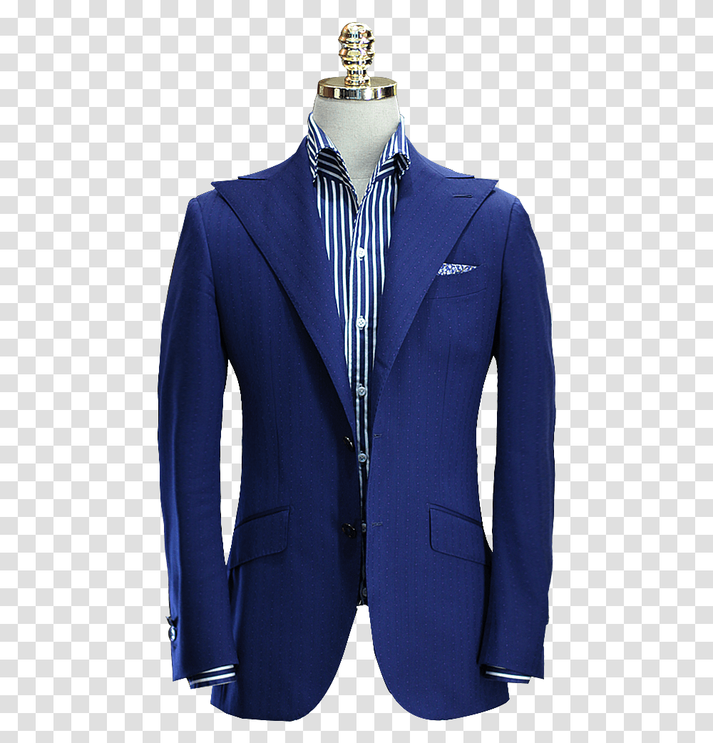 Made Suits Blue Moon Peak Sparrow Lapel Suit Stylbiella, Apparel, Overcoat, Tuxedo Transparent Png