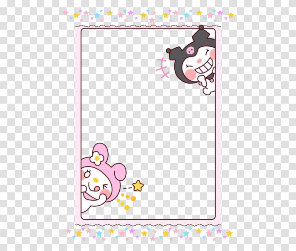 Made This Its Like A Frame I Thought It Was Cute Sanrio Frame, Poster, Advertisement, Super Mario, Envelope Transparent Png