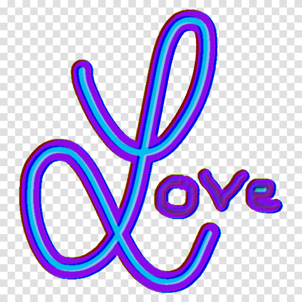 Made With Picsarttools Oval, Neon, Light, Alphabet Transparent Png