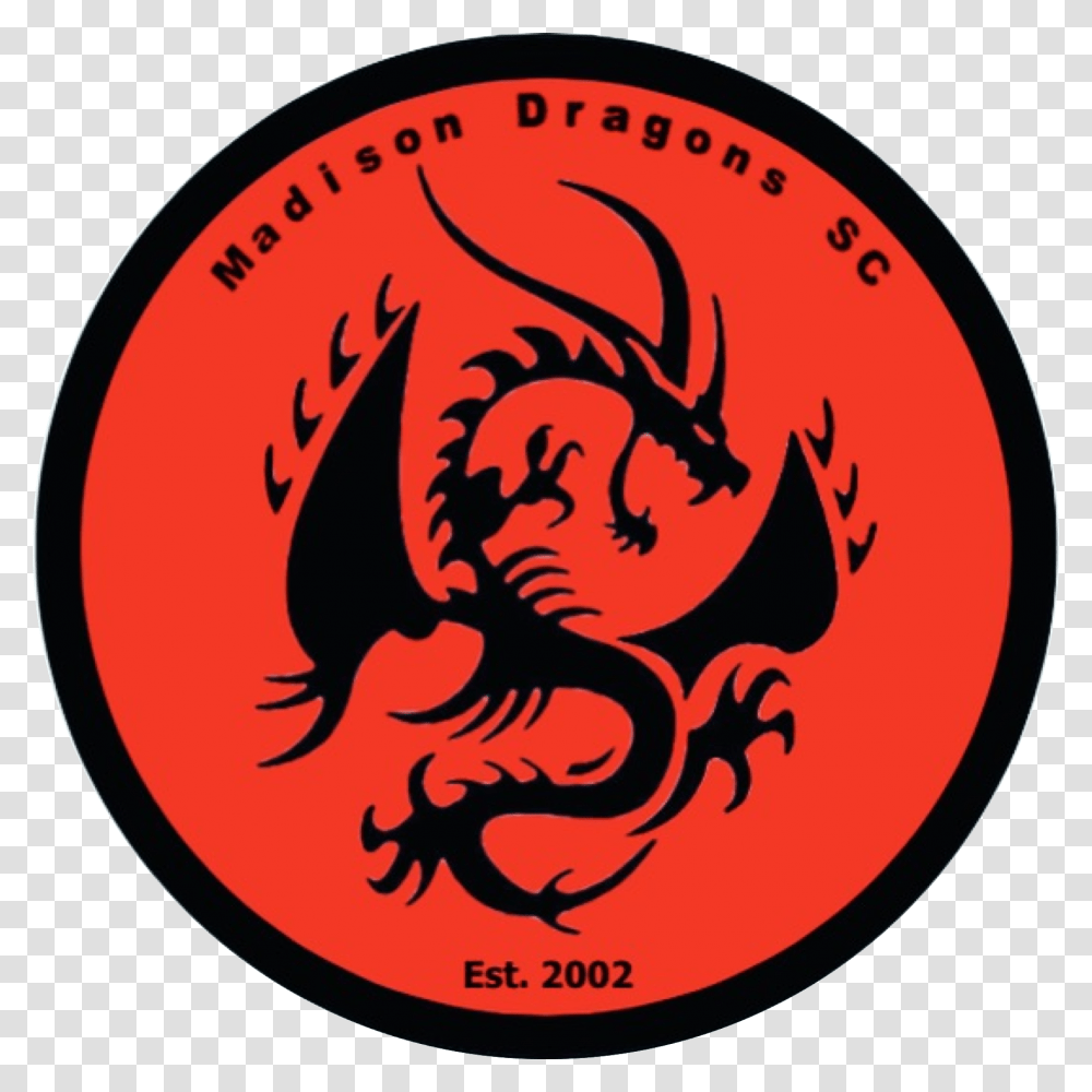 Madison Dragons Sc, Logo, Label Transparent Png