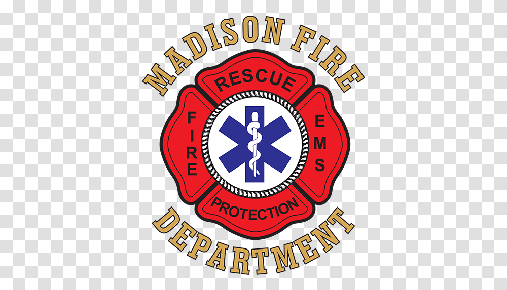 Madison Fire Department Language, Logo, Symbol, Trademark, Poster Transparent Png