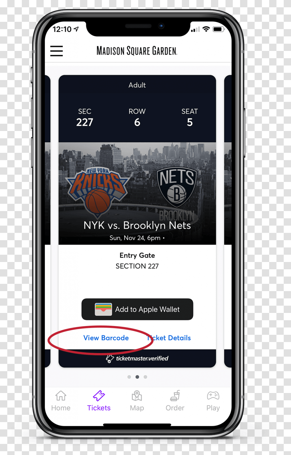 Madison Square Garden Mobile Tickets, Mobile Phone, Electronics, Cell Phone, Iphone Transparent Png