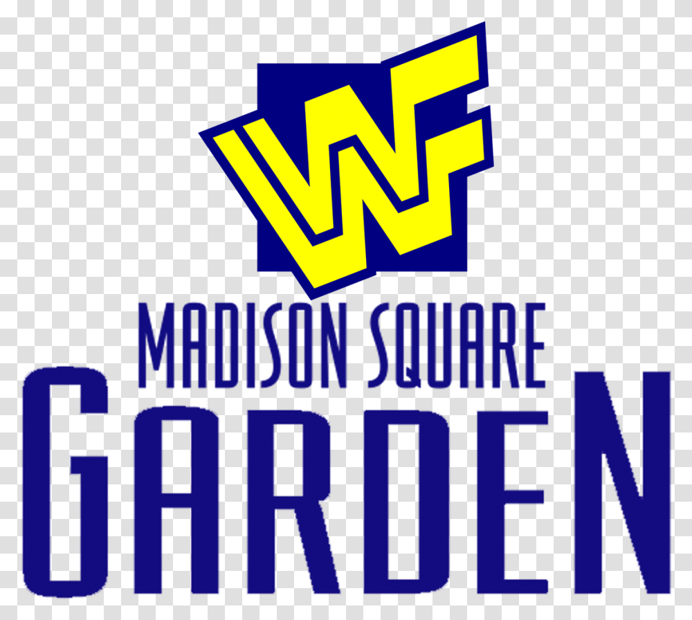 Madison Square Garden Wwf Madison Square Garden, Alphabet, Logo Transparent Png