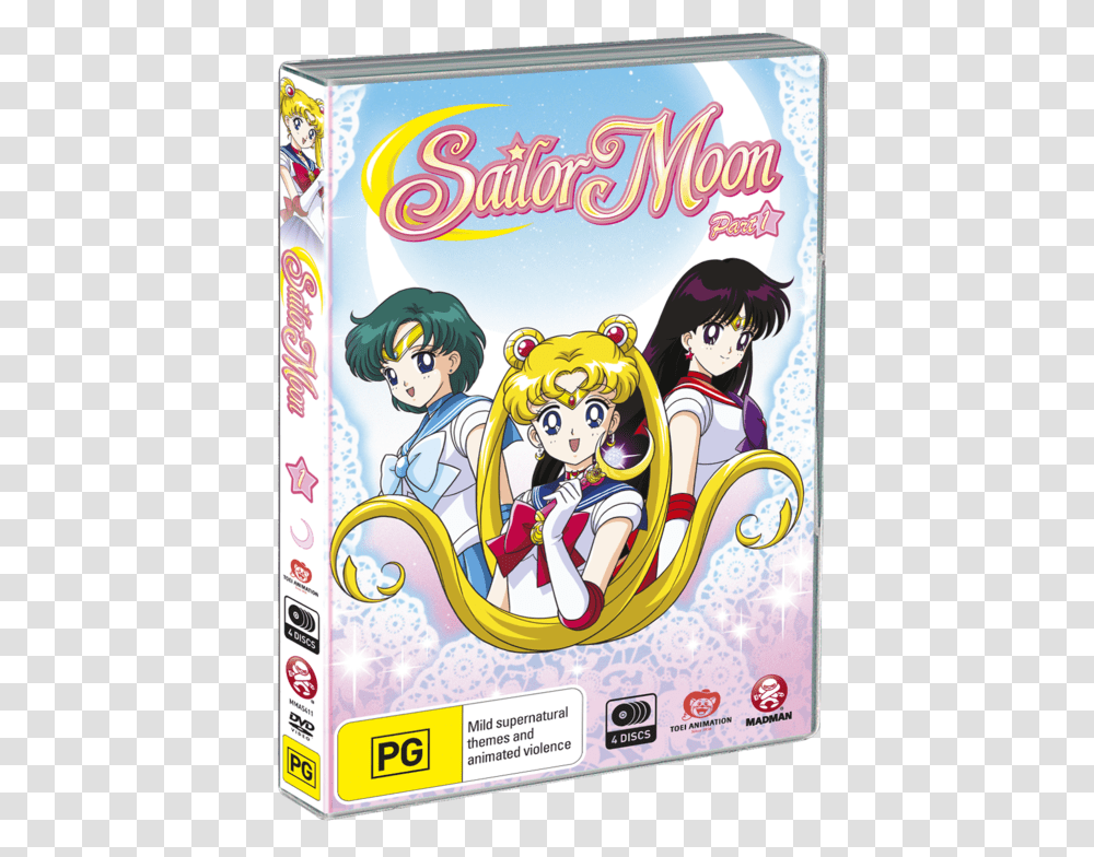 Madman Entertainment Sailor Moon, Comics, Book, Poster Transparent Png