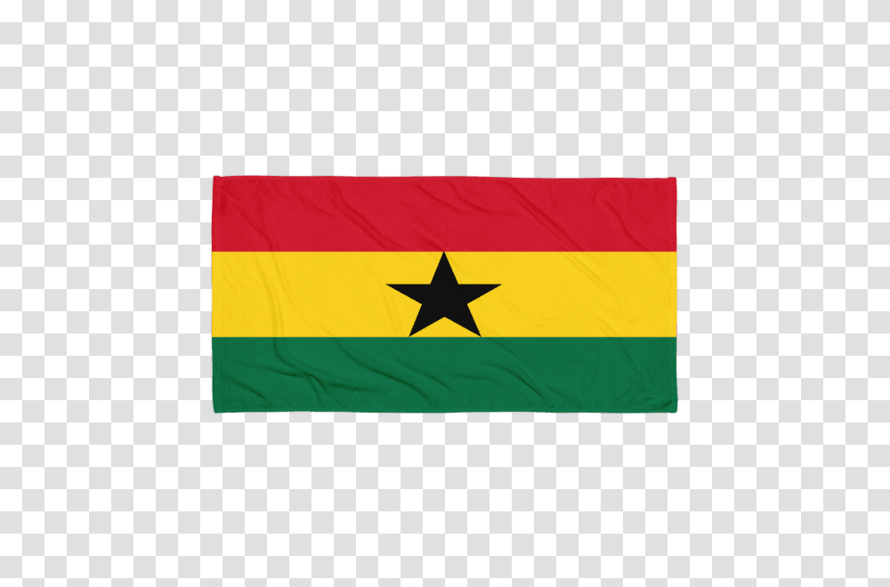 Madman Treads Shop Now For Your New Decorative Ghana Flag Towel, Star Symbol, American Flag Transparent Png