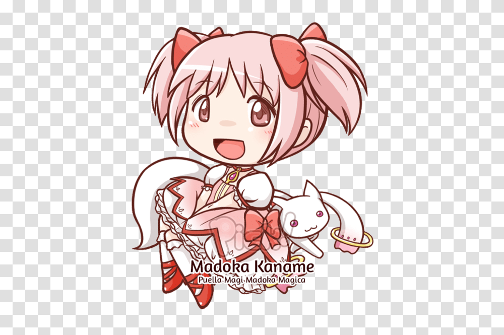 Madoka Magica Fictional Character, Comics, Book, Poster, Advertisement Transparent Png