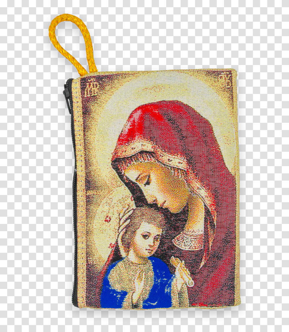 Madonna And Child Tapestry Decorative, Art, Person, Collage, Poster Transparent Png