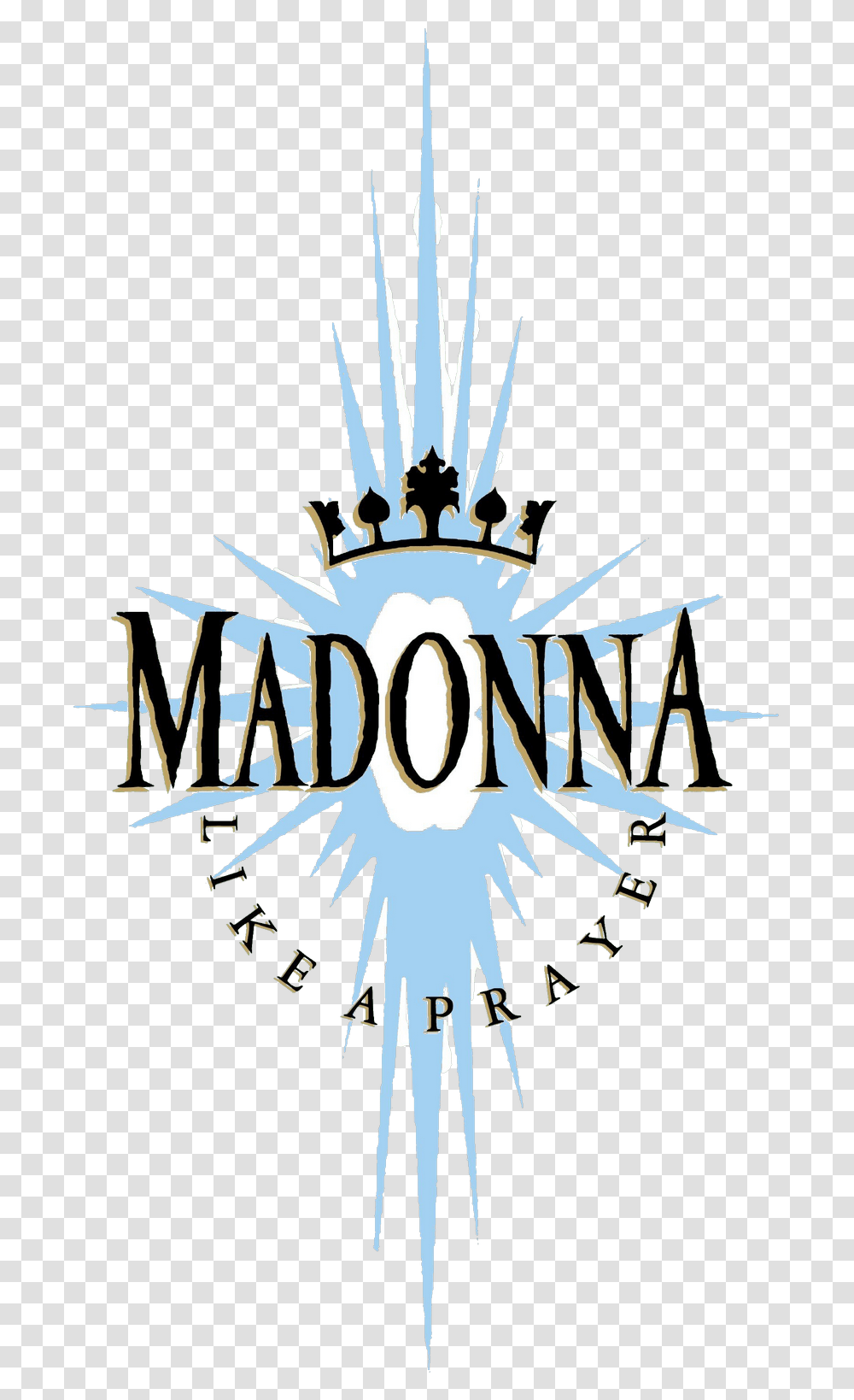Madonna Fanmade Covers Like A Prayer Album Logo Madonna Vinyl Like A Prayer Single, Symbol, Trademark, Text, Emblem Transparent Png