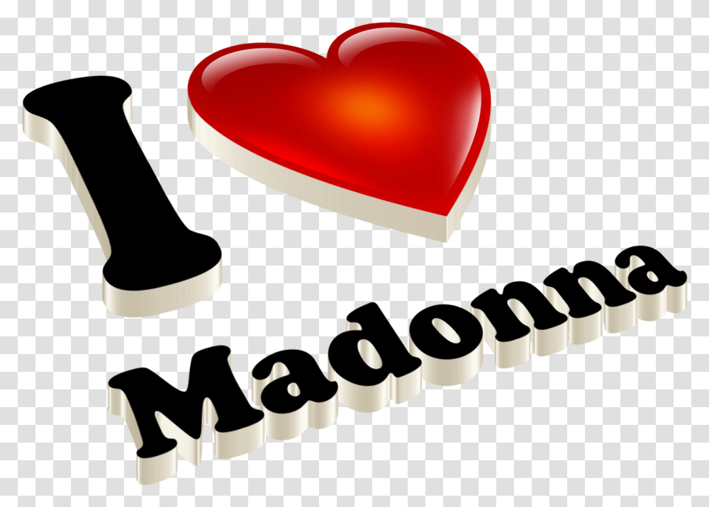 Madonna Heart Name Love Reshma Name, Apparel, Game Transparent Png