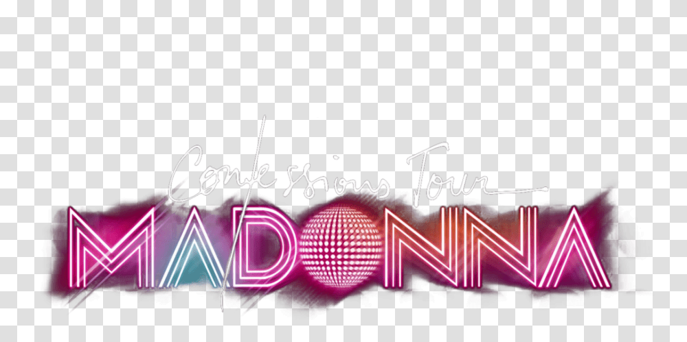 Madonna Logo 9 Image Madonna, Light, Text, Neon, Laser Transparent Png
