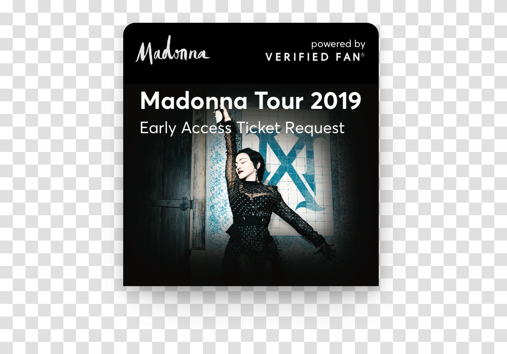 Madonna, Person, Advertisement, Poster Transparent Png