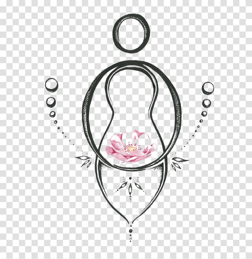 Madre Mudra Floral Design, Jewelry, Accessories, Accessory, Earring Transparent Png