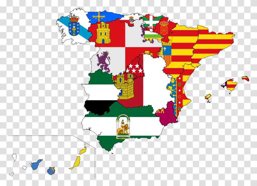 Madrid Spain Spain Flag Map, Plot, Diagram, Person, Human Transparent Png
