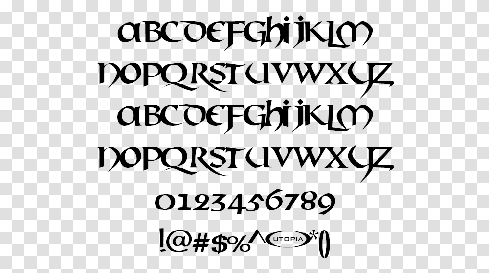 Mael Example Mael Font, Gray, World Of Warcraft Transparent Png