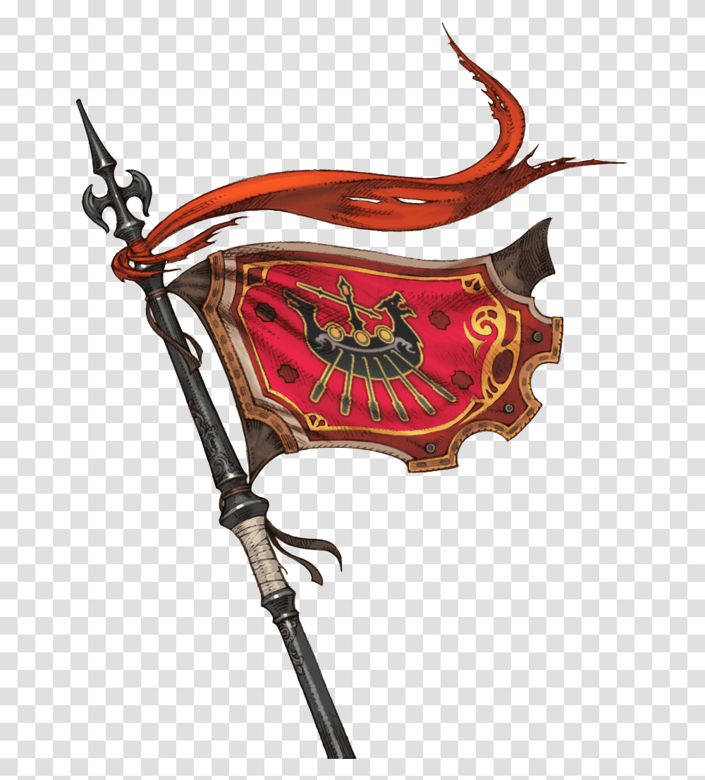 Maelstrom Banner Final Fantasy Xiv Maelstrom, Bow, Bronze Transparent Png