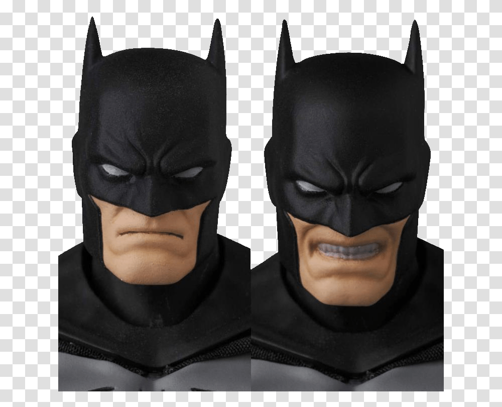 Mafex Batman Hush Black, Head, Person, Human, Mask Transparent Png