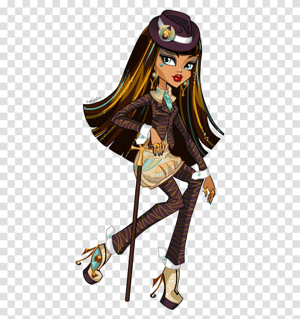 Mafia Mh Monster High High Cleo De Nile, Person, Comics, Book Transparent Png