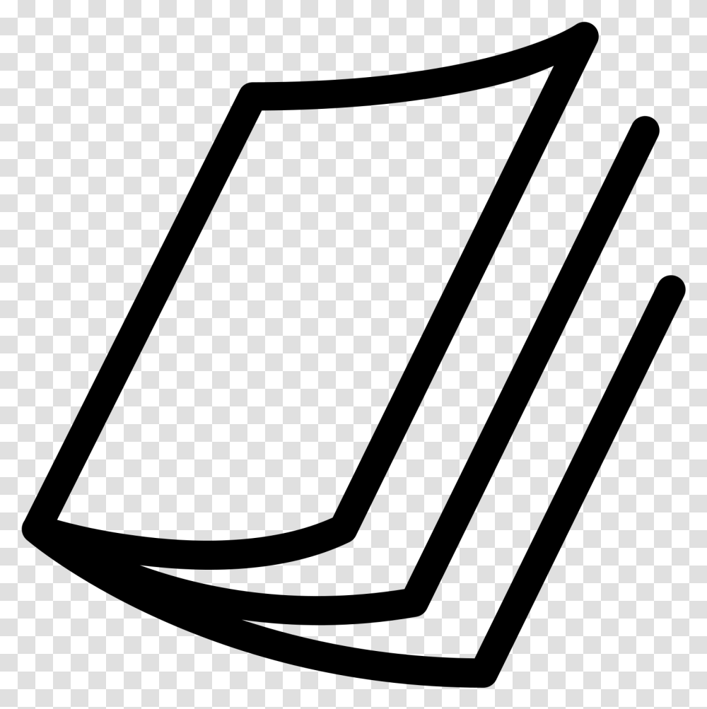 Magazine Icon How To Format Cover Letter Art And Magazine Black And White Icon, Gray, World Of Warcraft Transparent Png