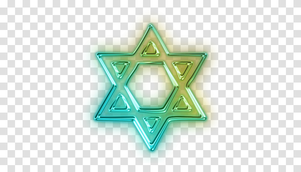 Magen David Images Free Download Neon David Star, Star Symbol, Lawn Mower, Tool, Light Transparent Png