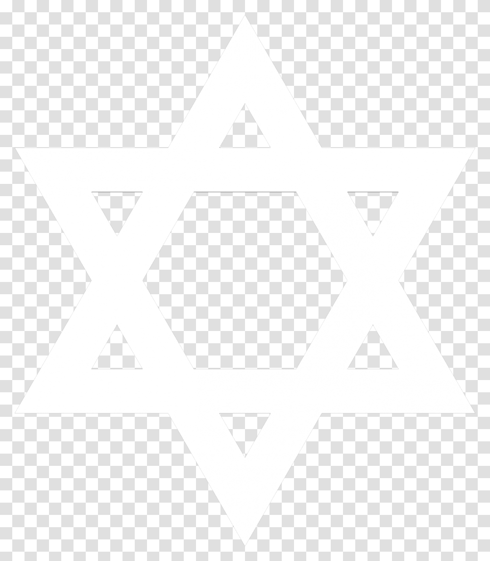 Magen David Jewish Star Star Of David White, Triangle, Pattern, Ornament Transparent Png