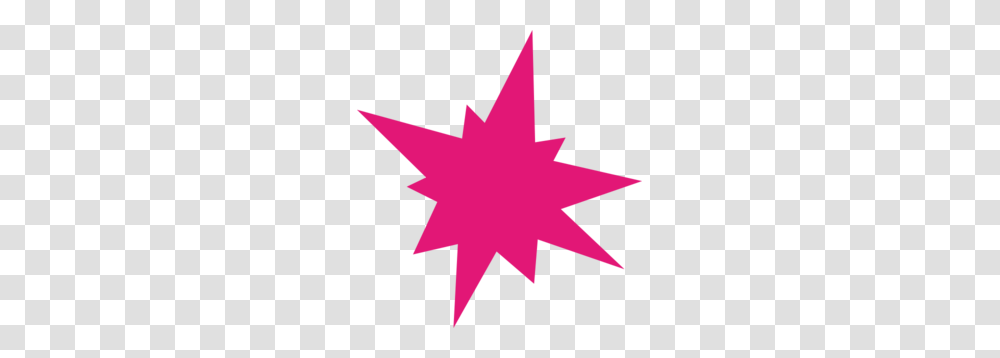 Magenta Burst Clip Art, Star Symbol, Plant, Poster Transparent Png