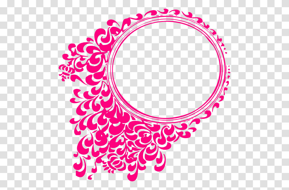 Magenta Filigree Circle Clip Art, Bracelet, Jewelry, Accessories, Accessory Transparent Png