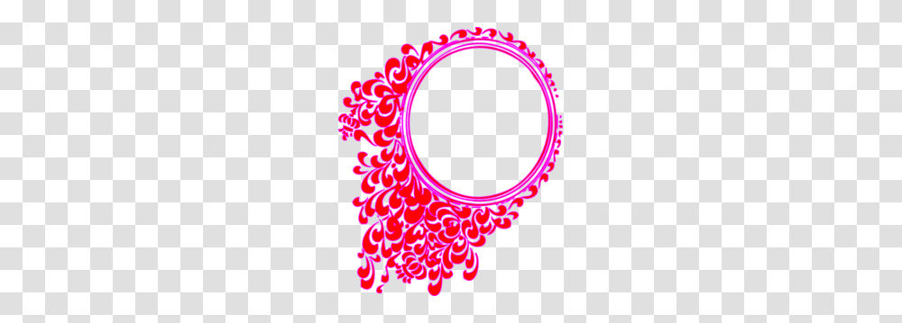 Magenta Filigree Circle Clip Art, Pattern, Oval, Purple Transparent Png