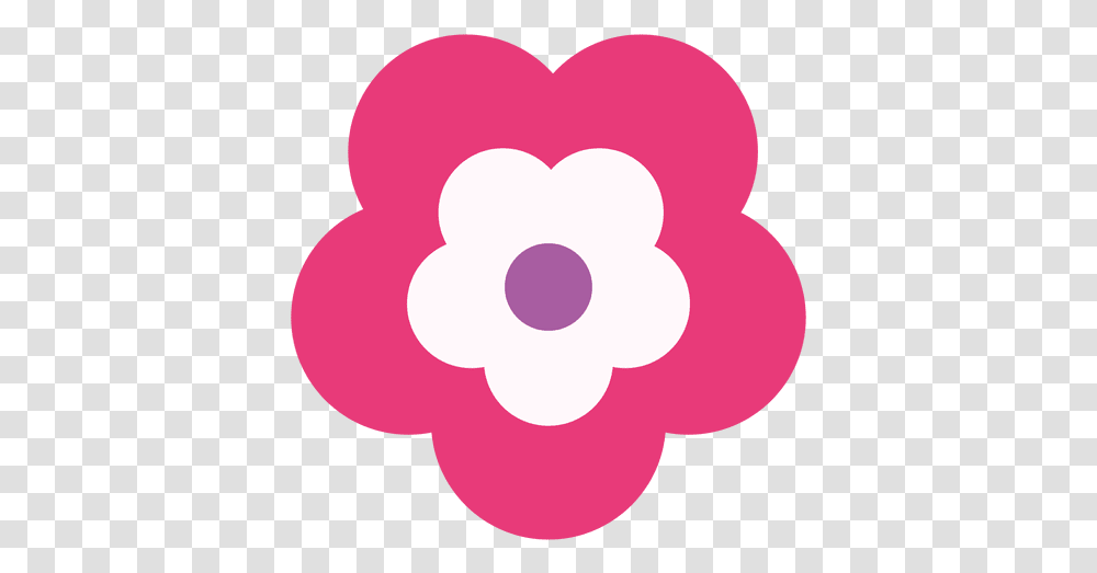 Magenta Flower Icon & Svg Vector File Flower Green Icon Aesthetic, Heart, Flare, Light, Pattern Transparent Png
