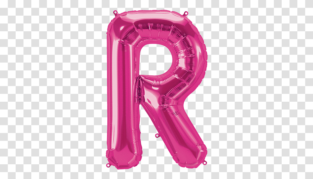 Magenta Letter R 34 Balloon Letter R, Blow Dryer, Appliance, Hair Drier, Inflatable Transparent Png
