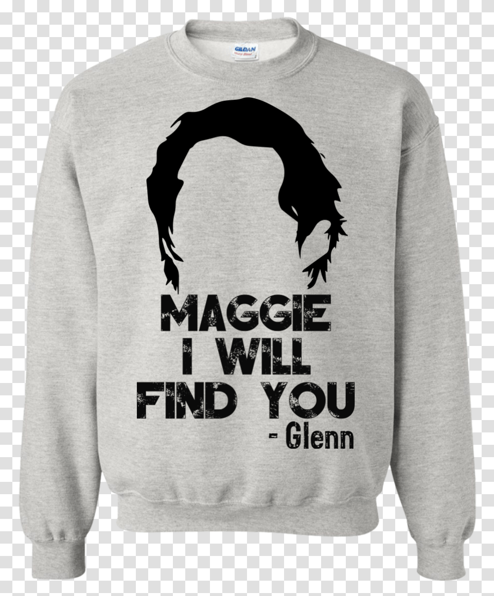 Maggie I Will Find You Cardi B Black And White, Apparel, Sweatshirt, Sweater Transparent Png