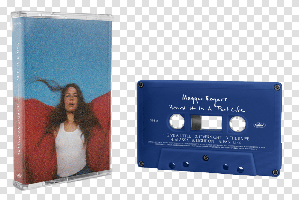 Maggie Rogers Heard It In A Past Life Cassette, Person, Human Transparent Png