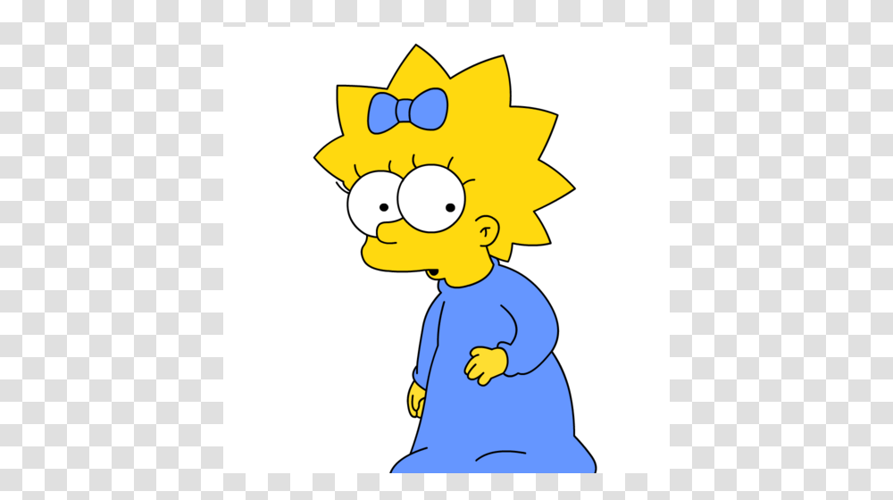 Maggie Simpson Images, Kneeling, Baby Transparent Png